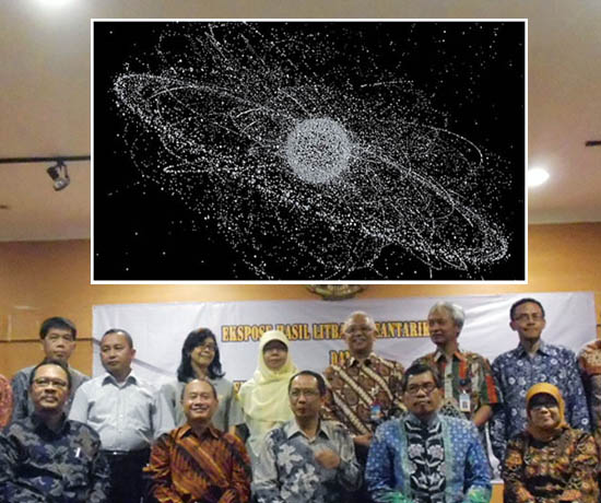 Lapan Belum Didukung Teknologi Canggih Pantau 20 Ribu Sampah Antariksa